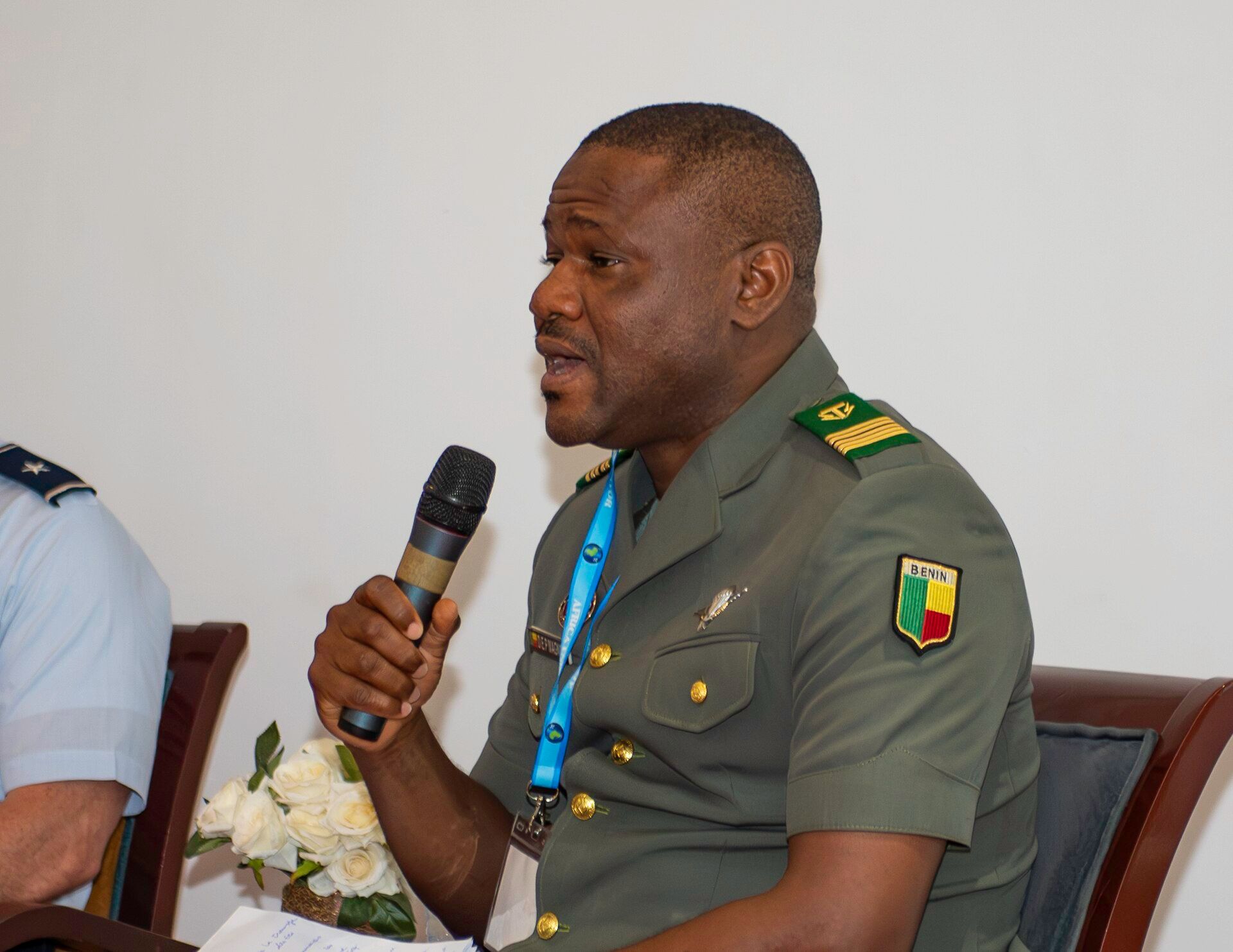 Cyber-defense participants during Africa Endeavor training in Cotonou in July 2025