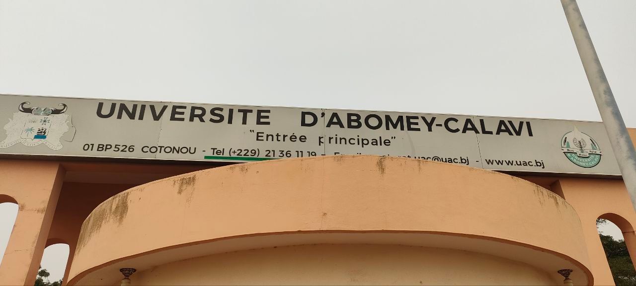 Main entrance of the University of Abomey-Calavi