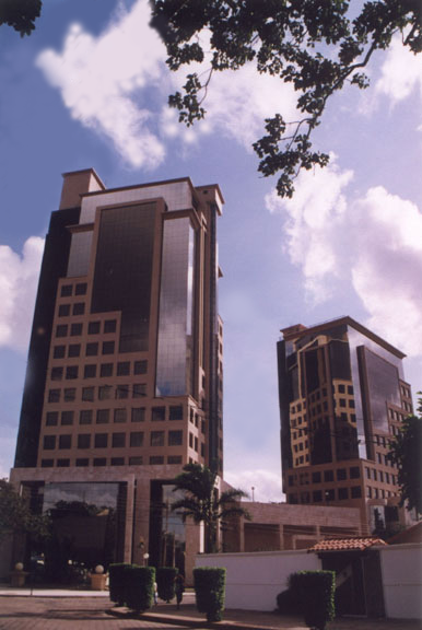 CAINCO towers in Santa Cruz de la Sierra