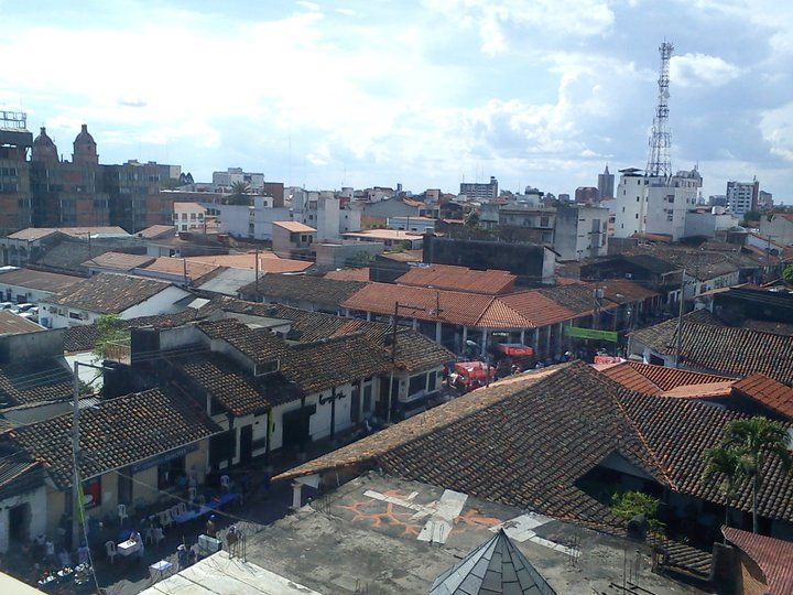 Historic center and skyline of Santa Cruz de la Sierra