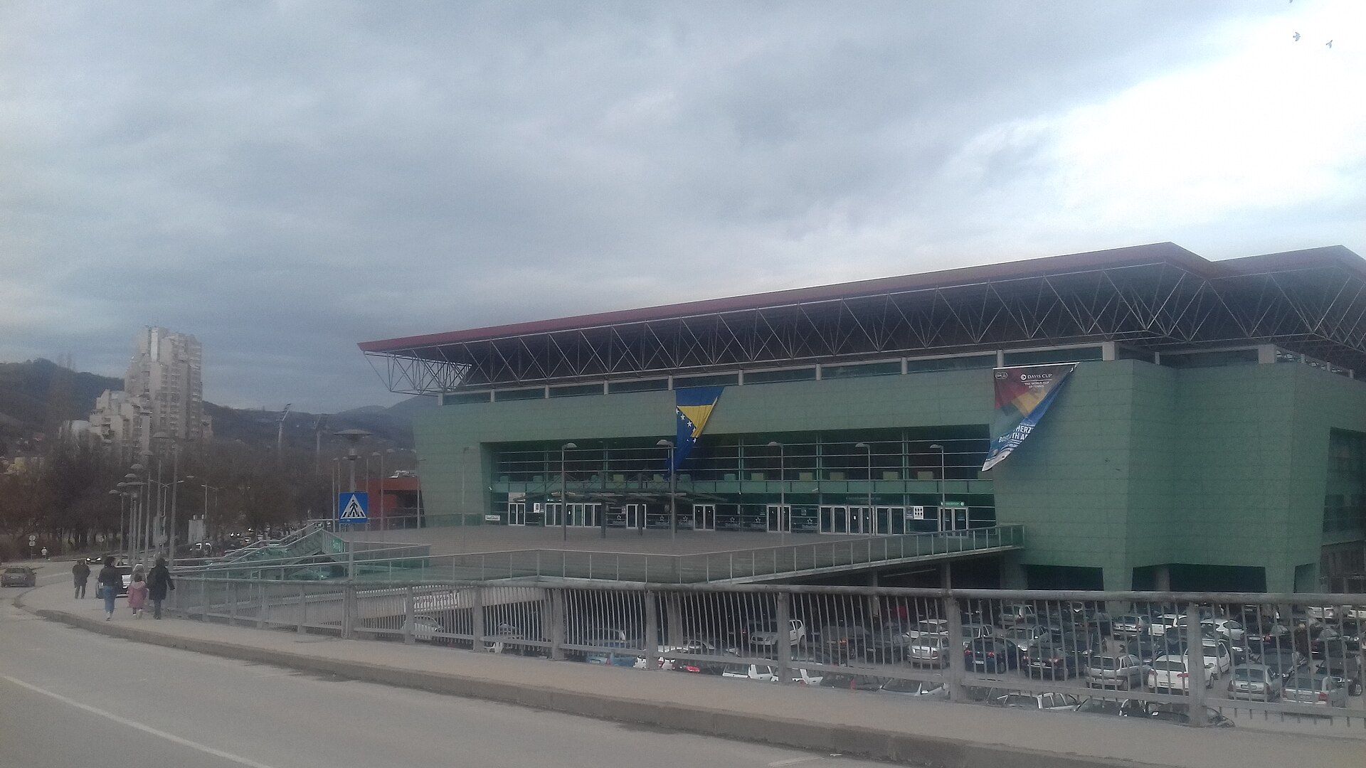 Arena Husejin Smajlović beside Kamberovića polje in Zenica
