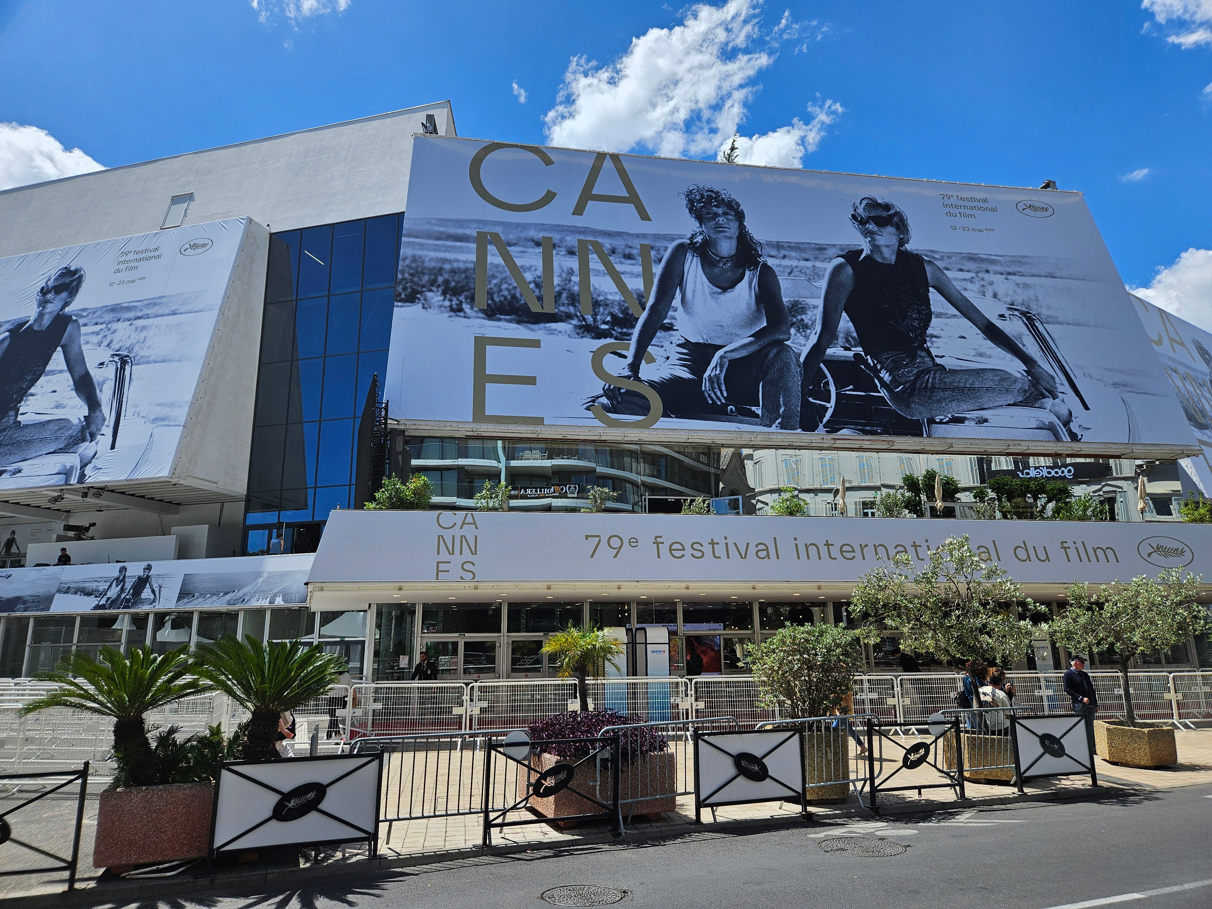 Palais des Festivals during the 2026 Cannes Film Festival (venue context; not Cannes Lions)