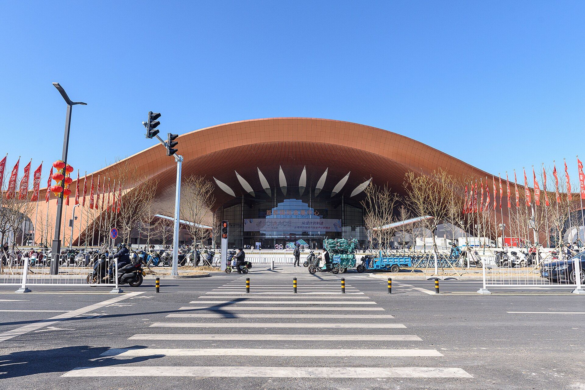 Authentic Beijing venue or transit context