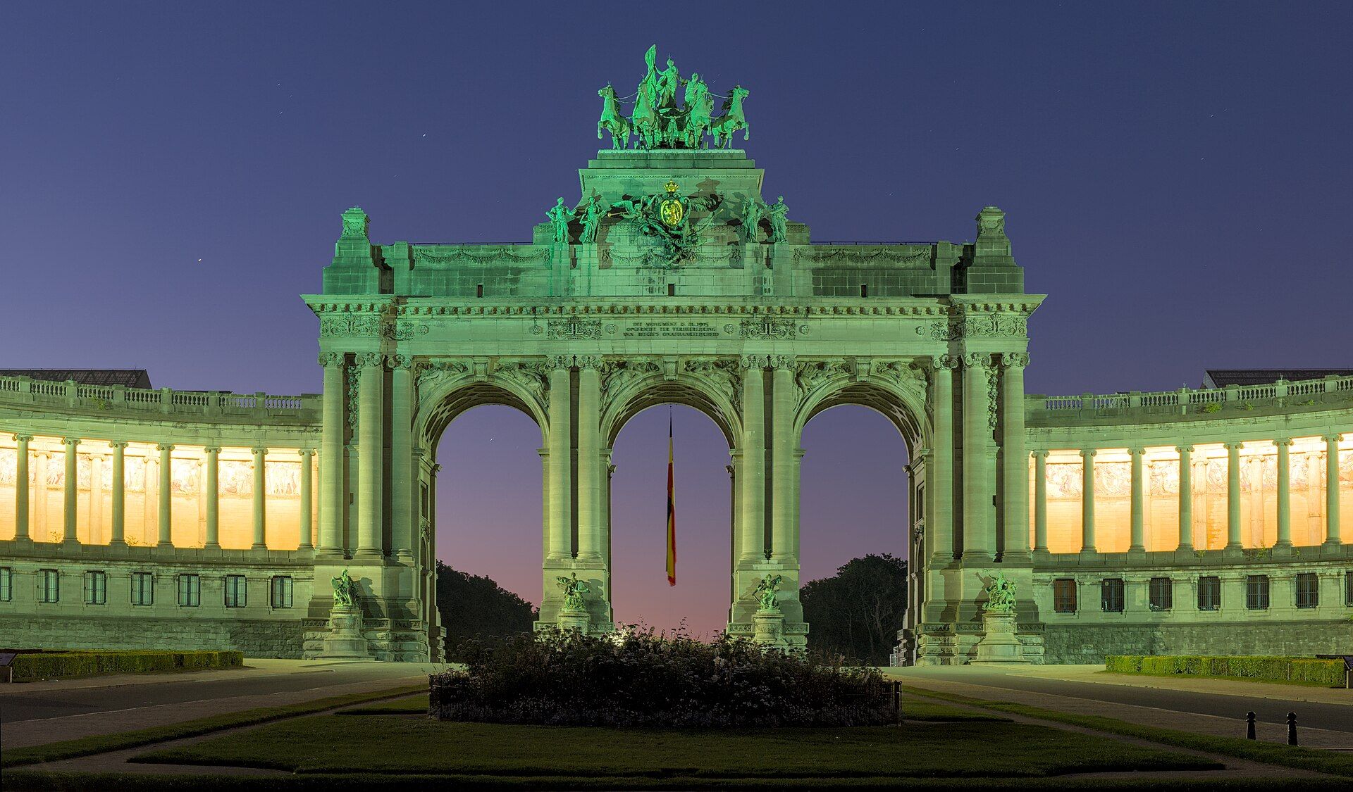 Cinquantenaire Arcades in Belgium
