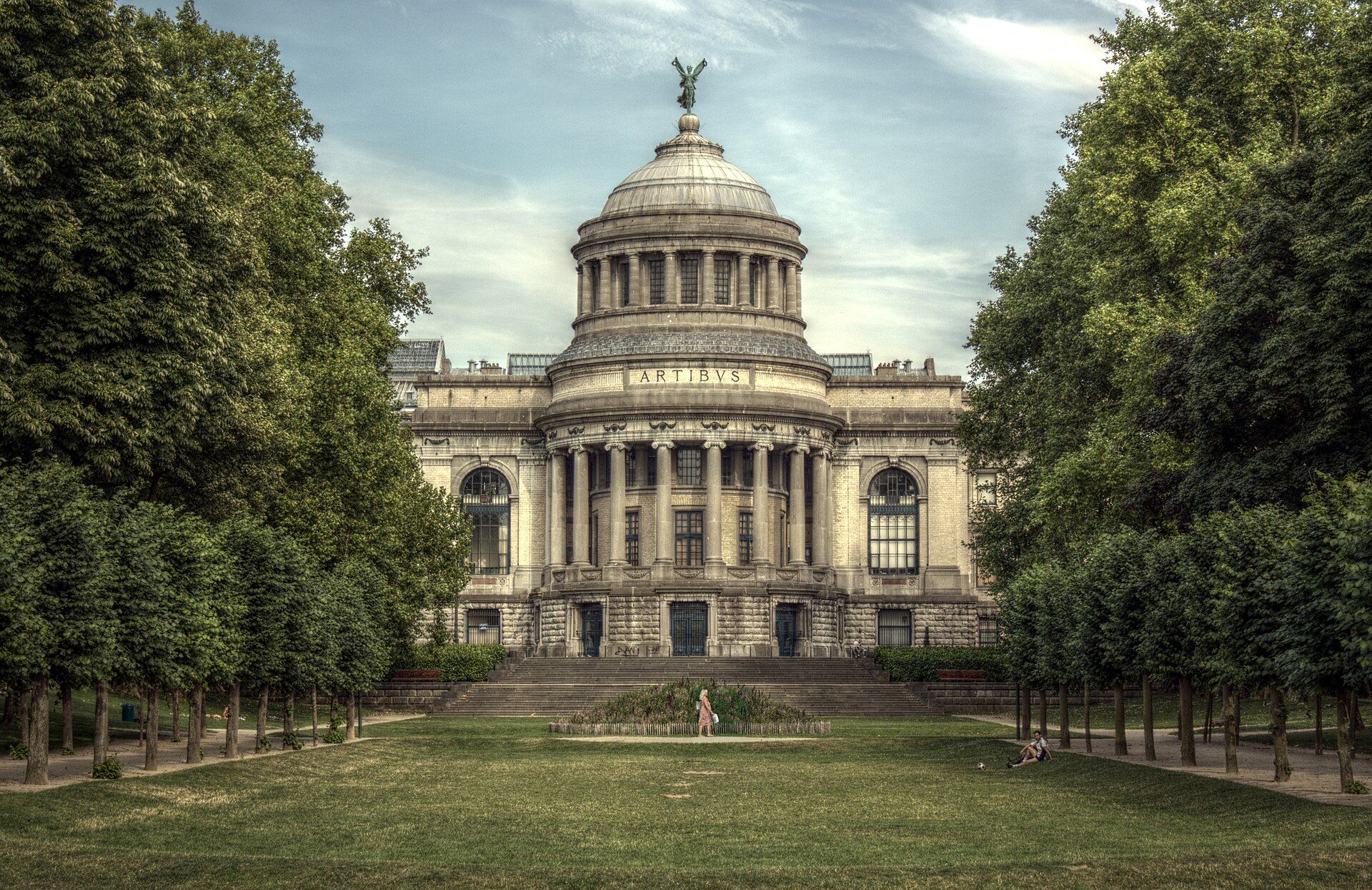 Cinquantenaire Park Hdr in Belgium