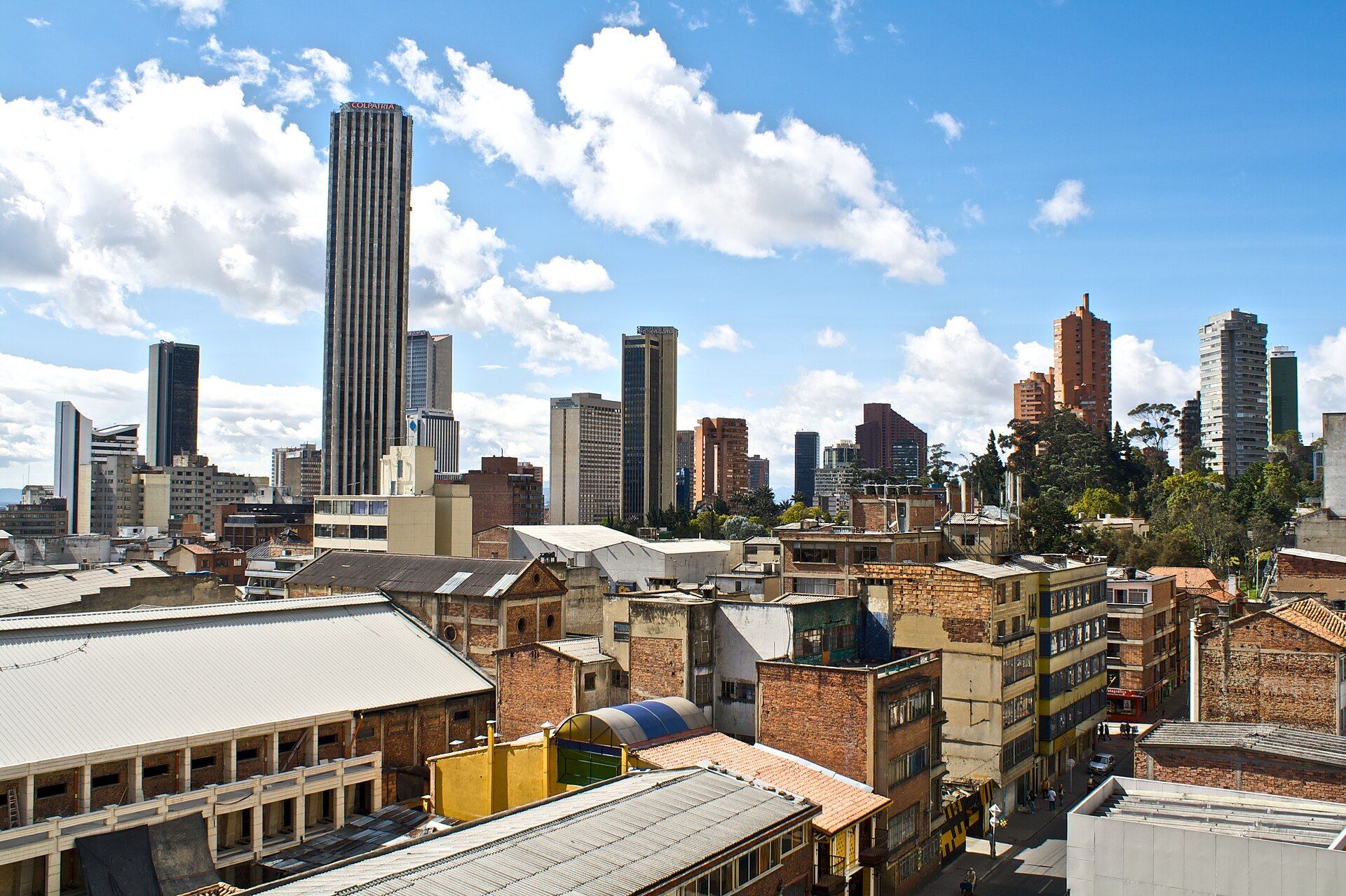 Authentic Bogotá venue, transit or destination context