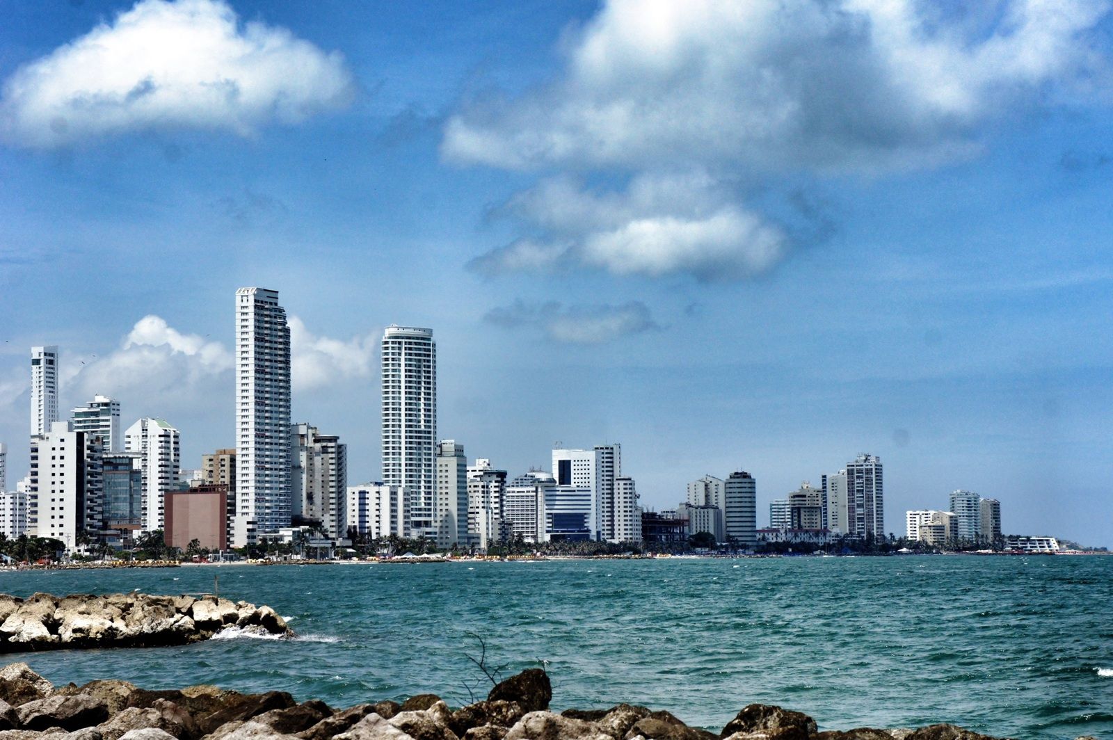 Authentic Cartagena venue, transit or destination context