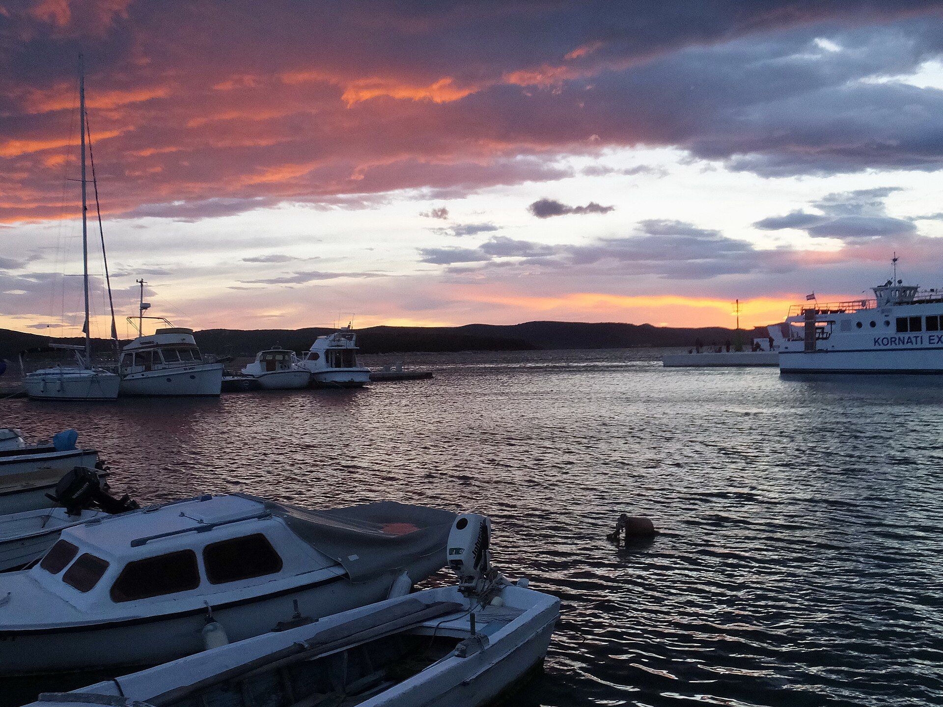 Authentic Biograd harbour and waterfront