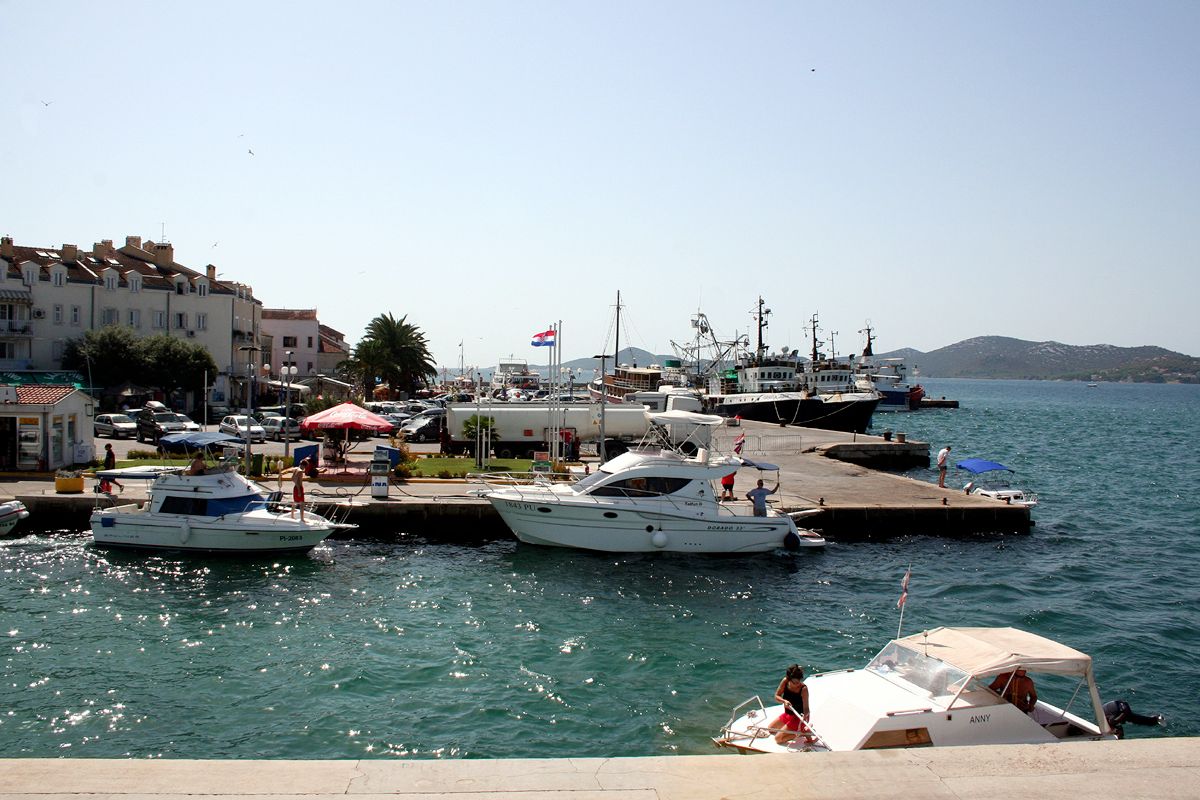 Authentic Biograd marina and Pašman Channel
