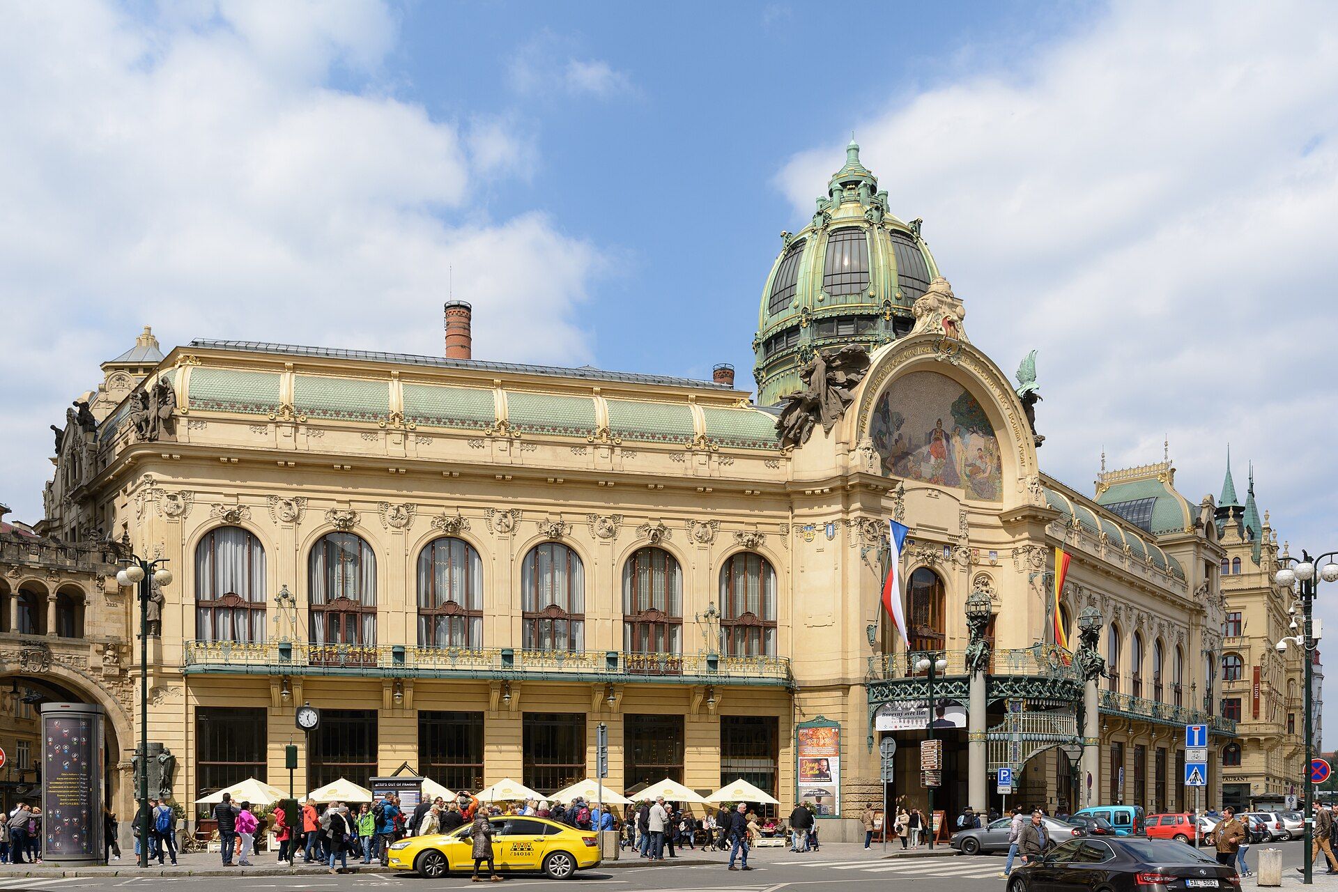 Authentic Prague venue or destination context