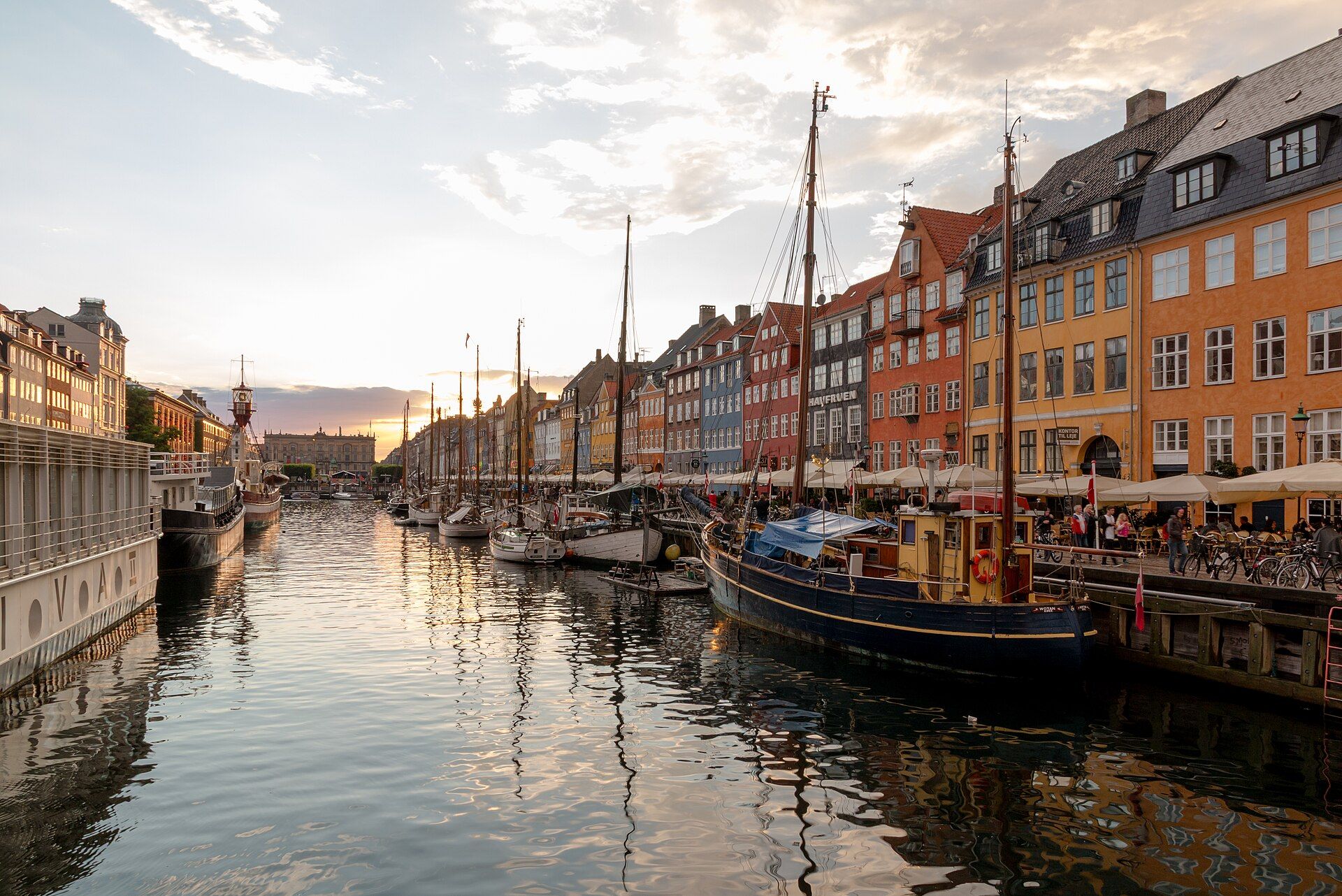 Authentic Copenhagen context in Denmark