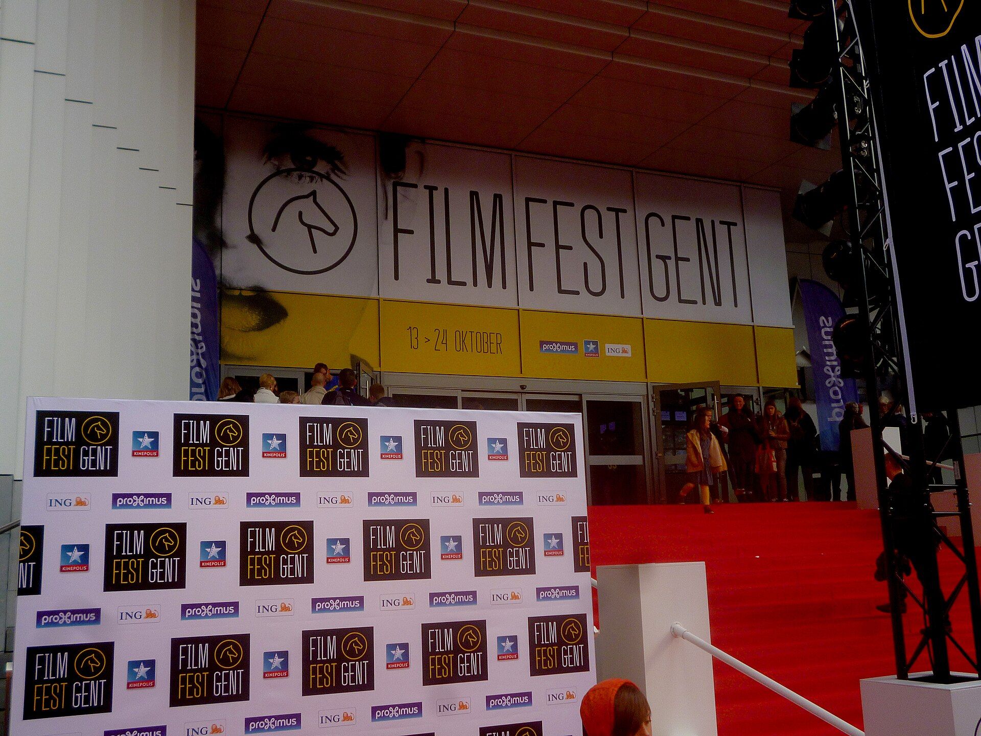Film Fest Gent 2015 in Belgium