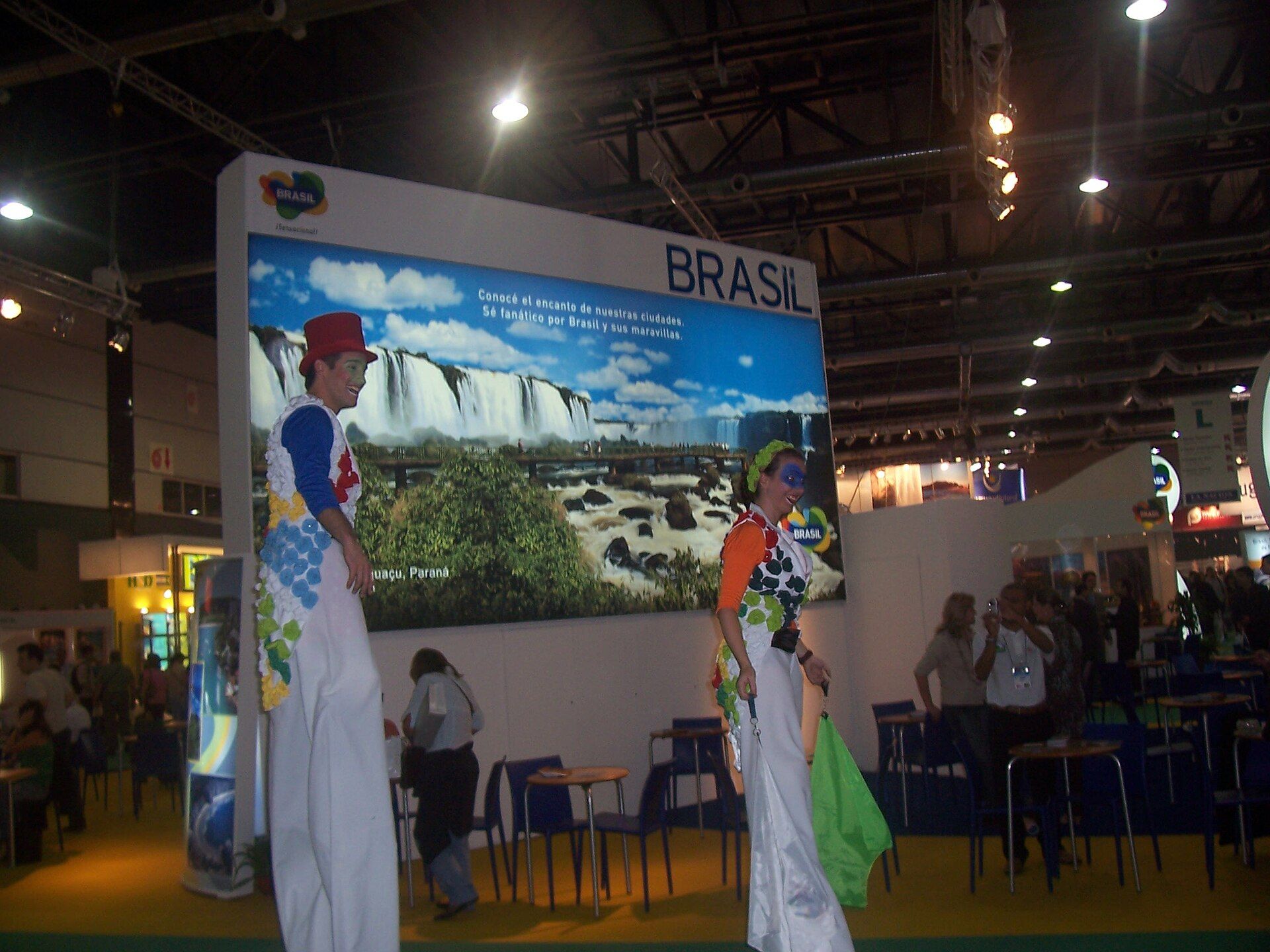 A Brazil destination stand at FIT Latin America in Buenos Aires