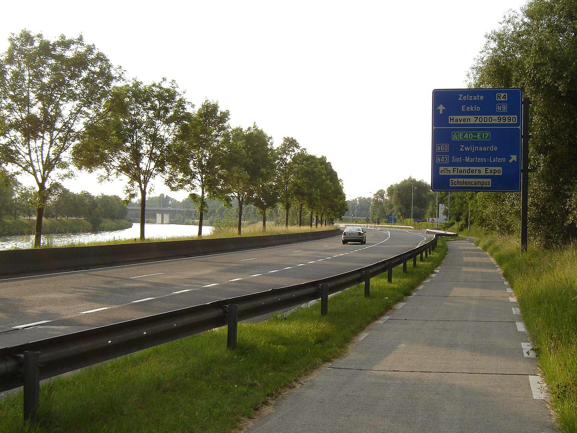 Flanders Expo Road Access in Belgium