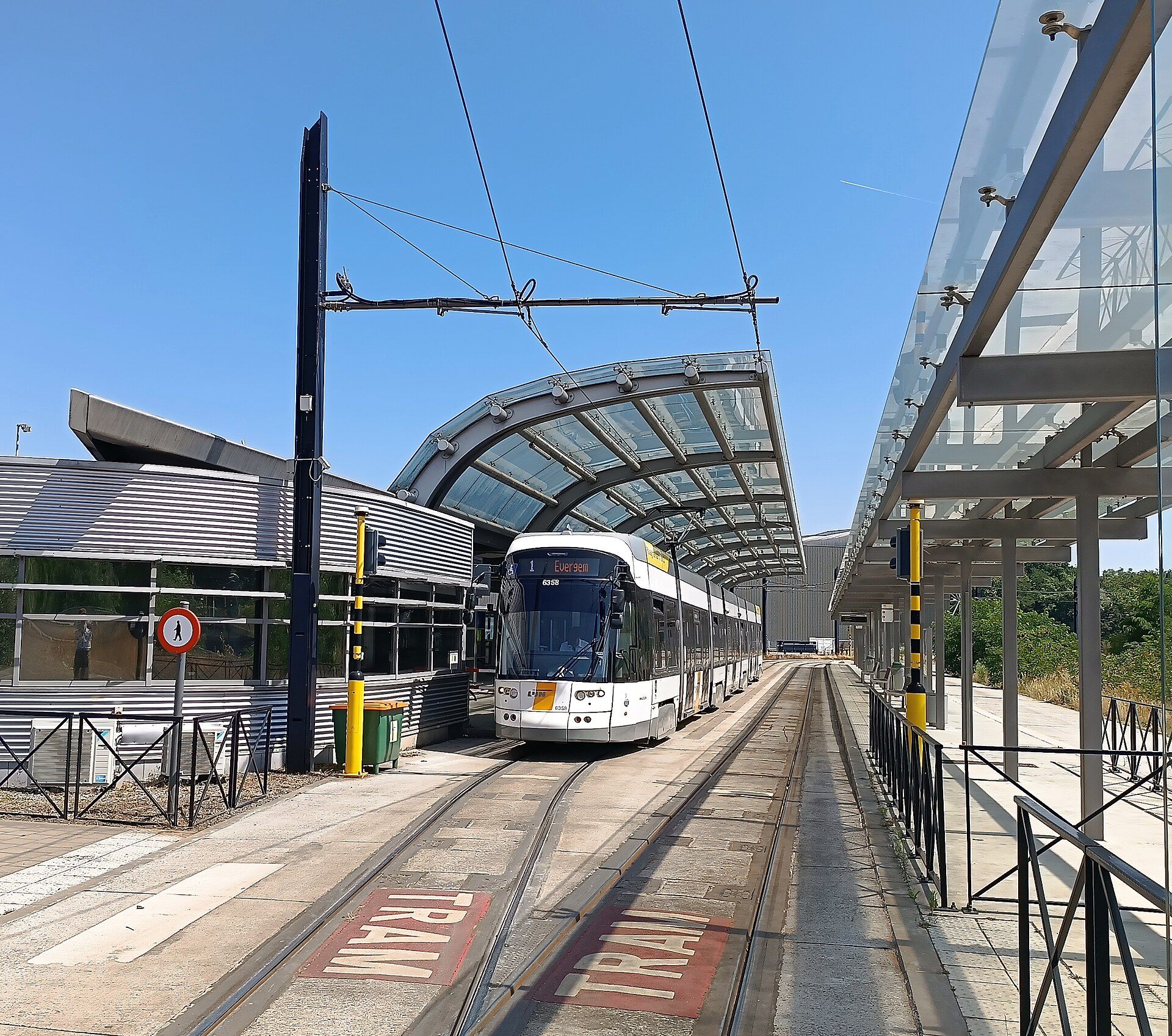 Flanders Expo Tram in Belgium