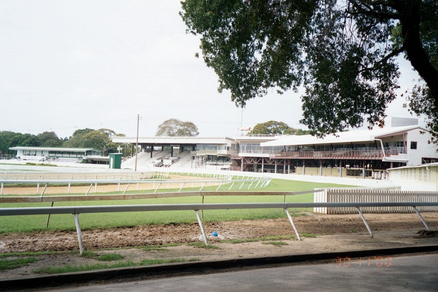 Garrison Savannah stands and open racecourse