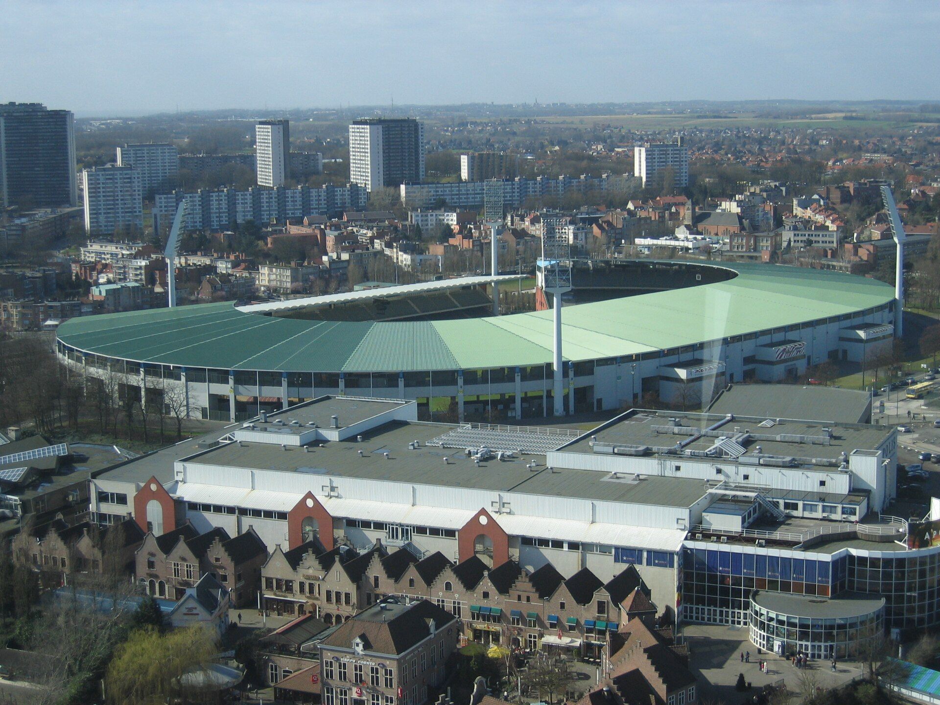 King Baudouin Stadium Atomium in Belgium