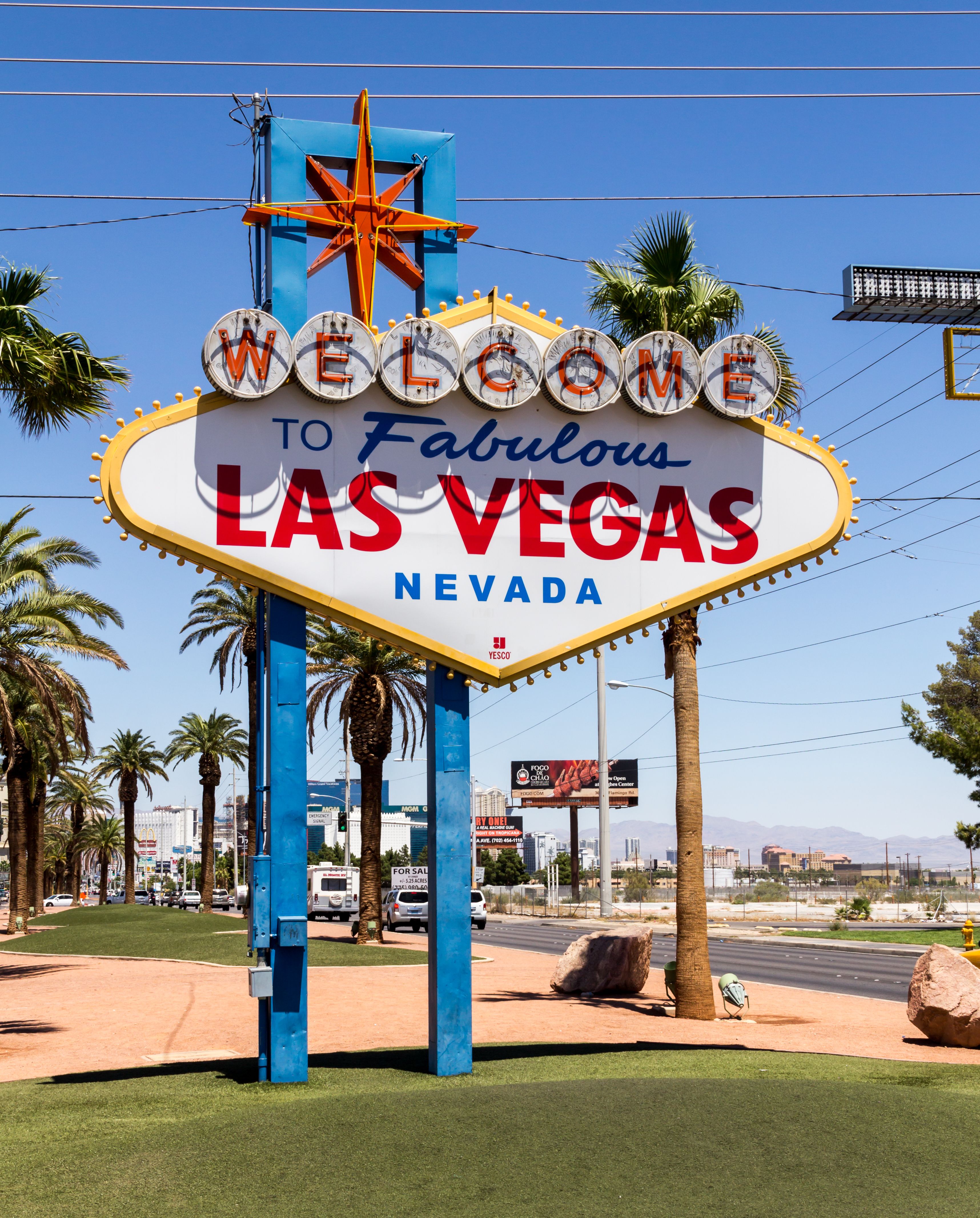 Las Vegas city view from 2012, the city context for the 2026 Grand Prix