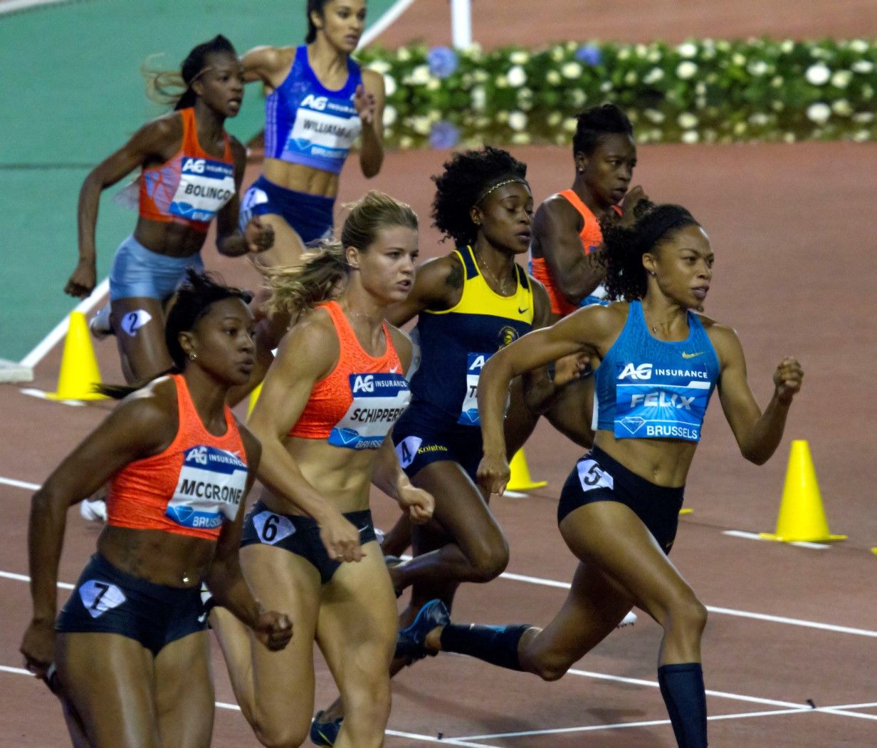 Memorial Van Damme Women 200m in Belgium