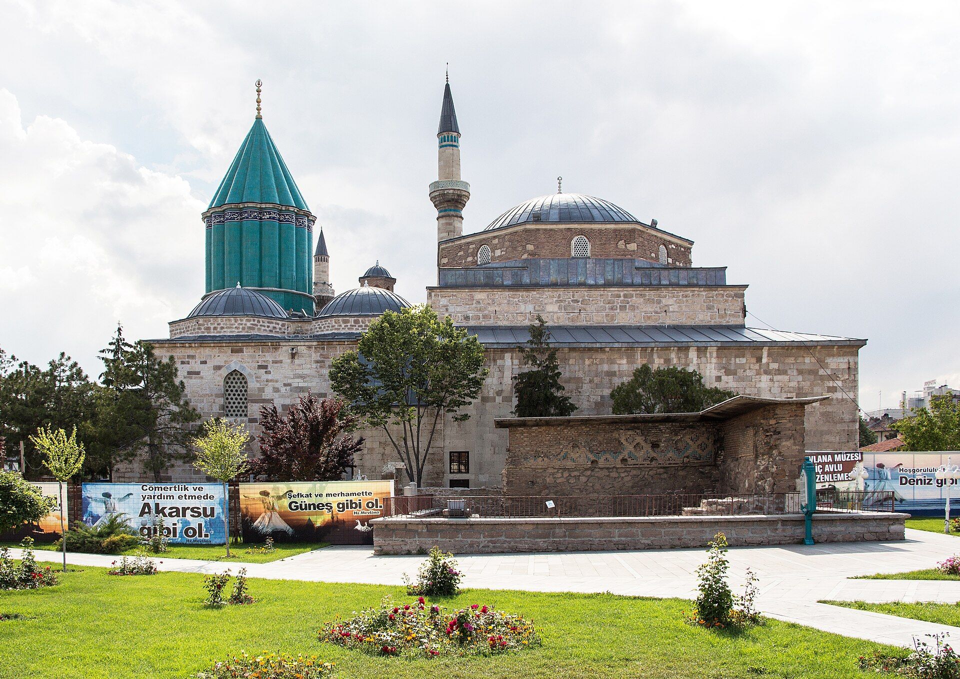 The Mevlana Museum complex in Konya