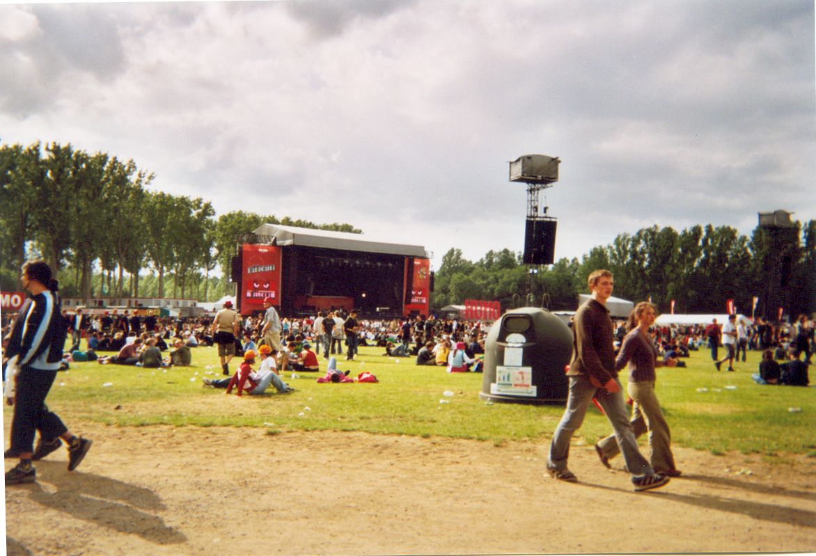 Rock Werchter Festival Ground in Belgium