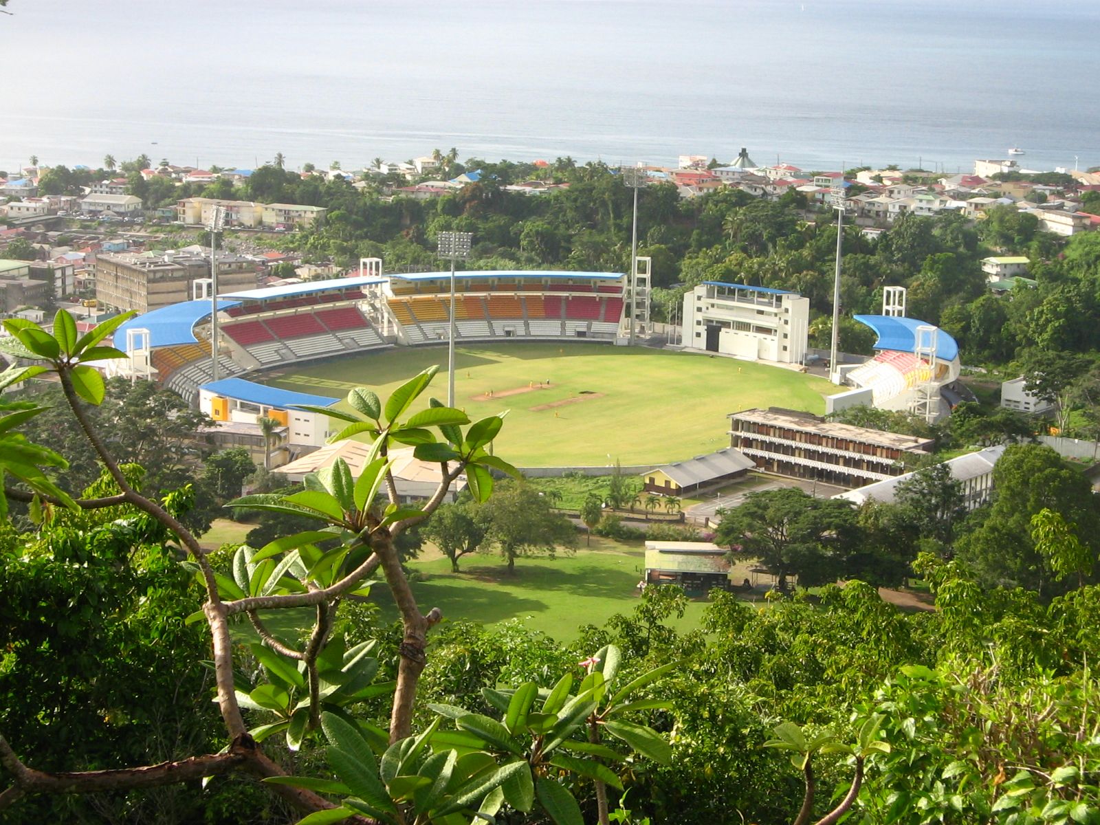 Windsor Park Sports Stadium in Roseau, Dominica