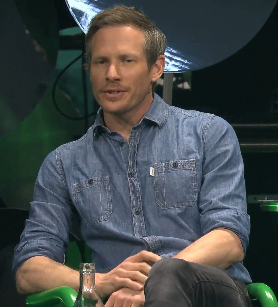 An open-source AI discussion onstage at Slush 2024