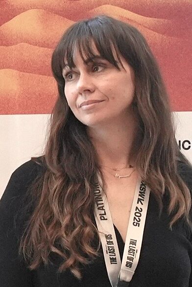 Britney Wehrfritz on a panel at SXSW 2025 in Austin