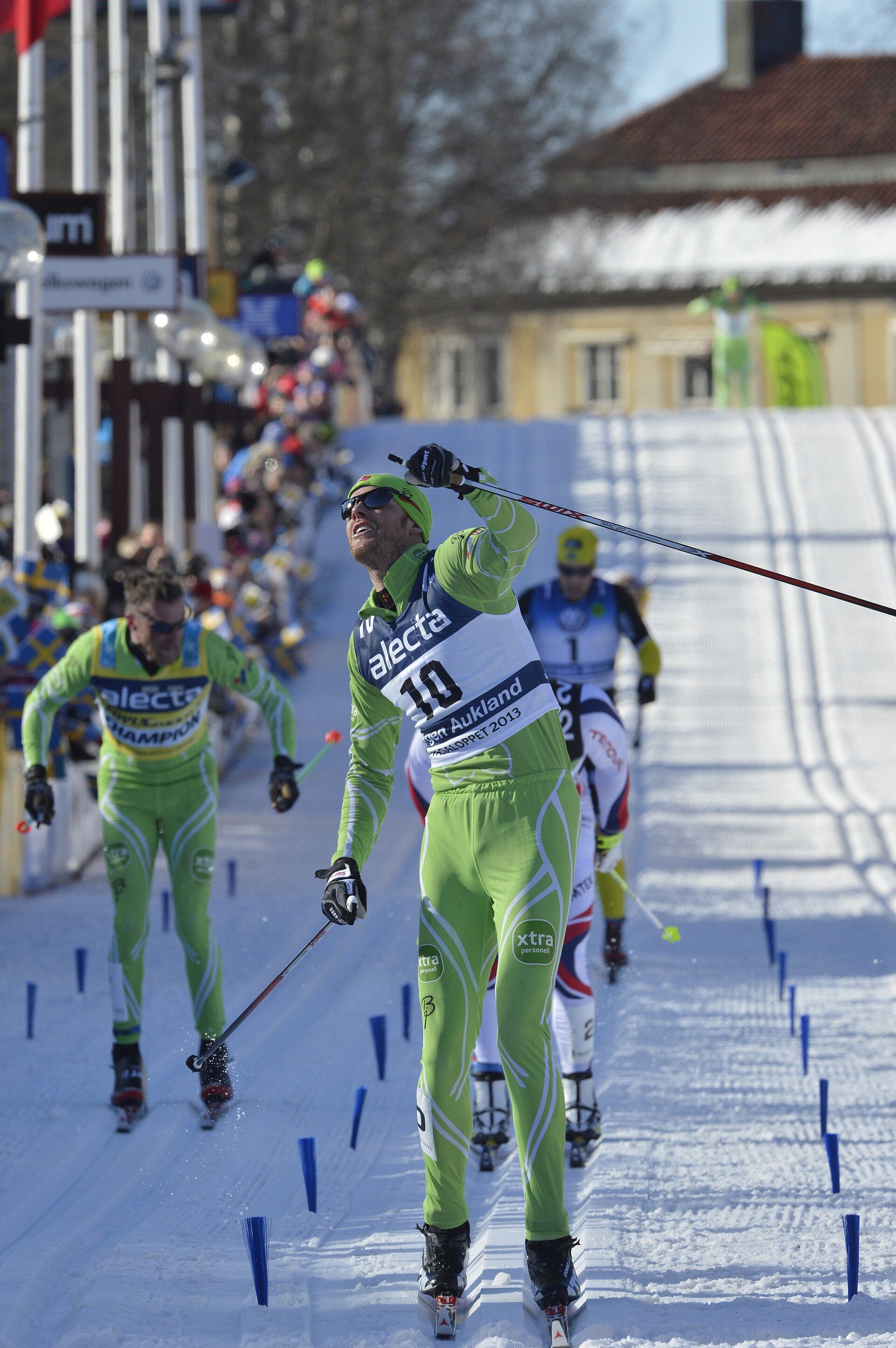 Jørgen Aukland racing at Vasaloppet 2013